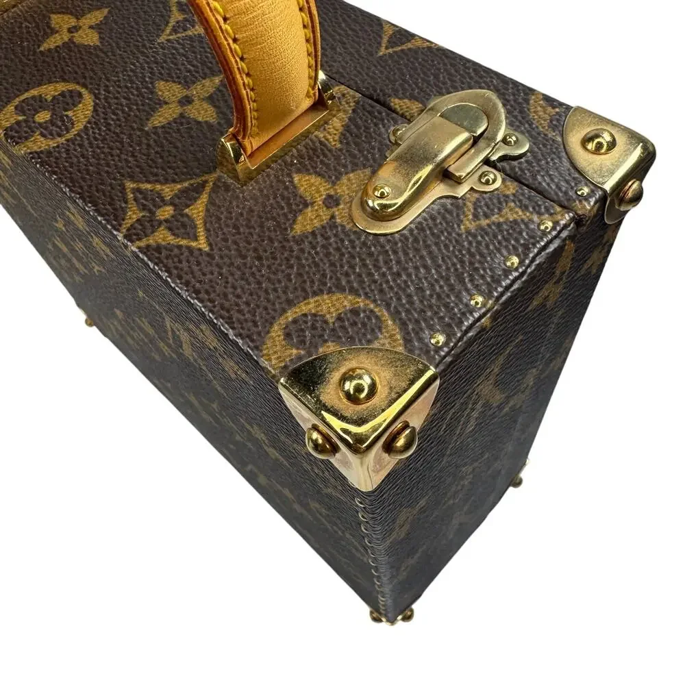 Louis Vuitton Murakami Jewelry Box Trunk MOCA Monogram Superflat Bag LV Hands